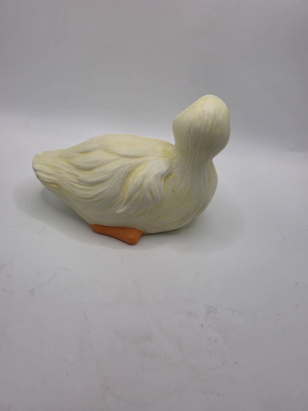 Home Interiors Yellow Duck Figurine Ceramic 1960s - Picture 3 of 5